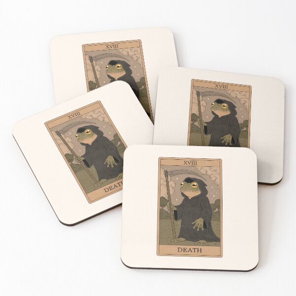 Item preview, Death - Frogs Tarot designed and sold by Thiago Corrêa.