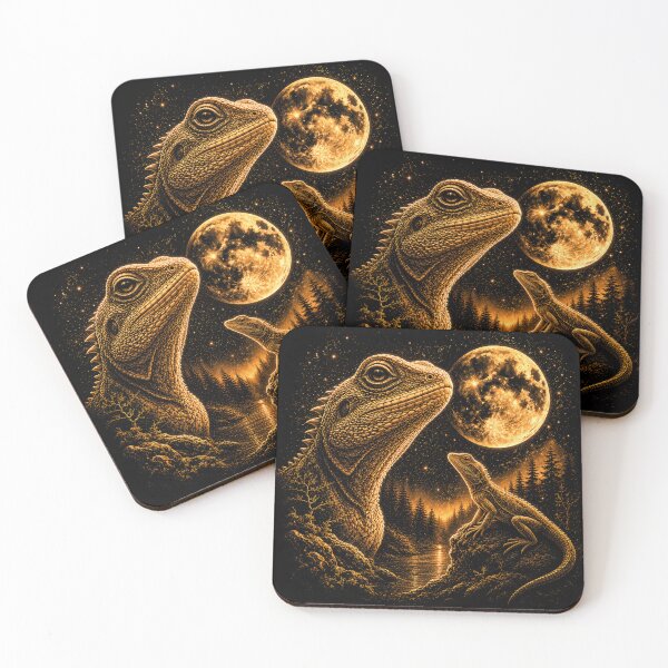 Item preview, Lizard Howling To The Moon Vintage 90s Graphic designed and sold by will freed18.