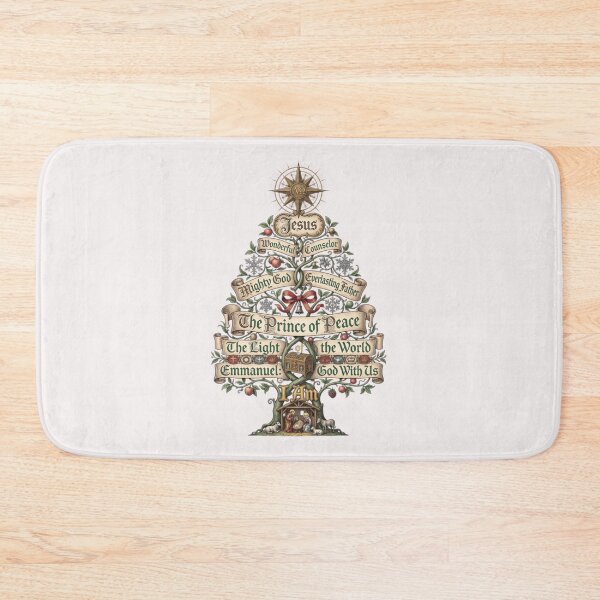 Item preview, Jesus Titles Christmas Tree designed and sold by YvonneCustoms.