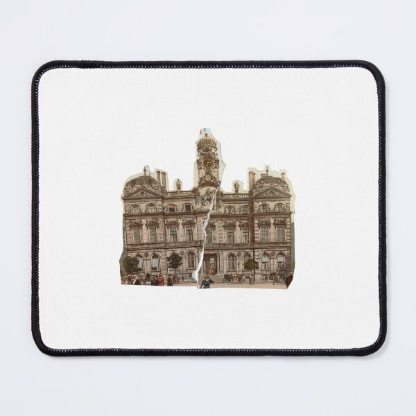 Item preview, Vintage Architecture Collage with Torn Paper Effect designed and sold by Northline Creative.