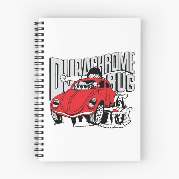 Item preview, Late 1960s-early 1970s Durachrome V8 Bug Funny Car - gray print designed and sold by retropetrol.