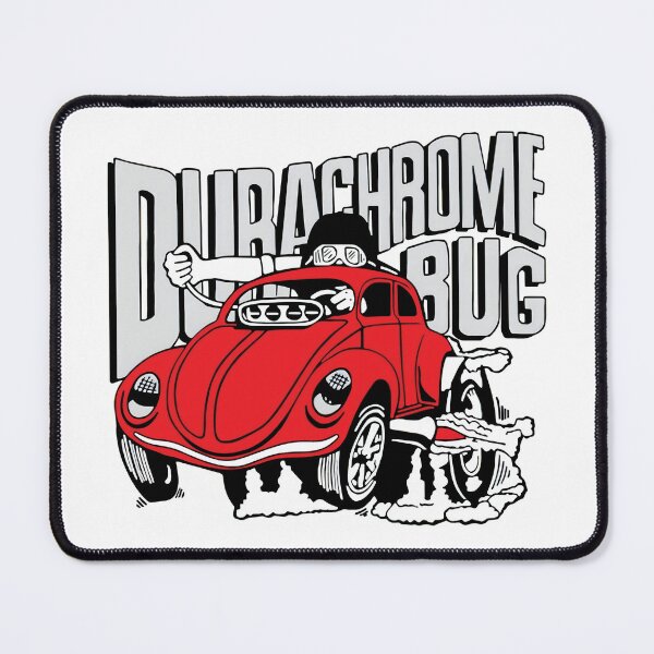 Item preview, Late 1960s-early 1970s Durachrome V8 Bug Funny Car - gray print designed and sold by retropetrol.