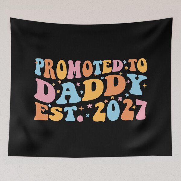 Item preview, Promoted To Daddy Est 2027 New Dad Pregnancy Announcement III designed and sold by Lemon Pepper.