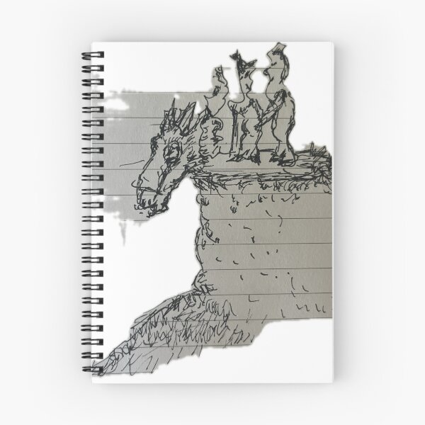 Item preview, Horse Riders — Fantasy Ink Sketch Art Print designed and sold by thegindielady.