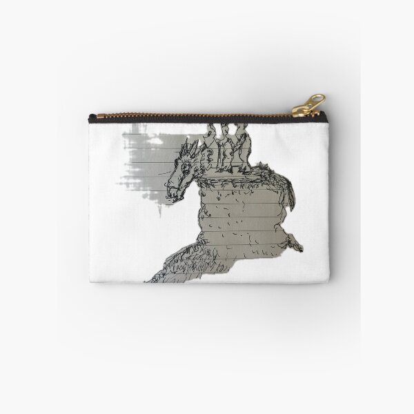 Item preview, Horse Riders — Fantasy Ink Sketch Art Print designed and sold by thegindielady.