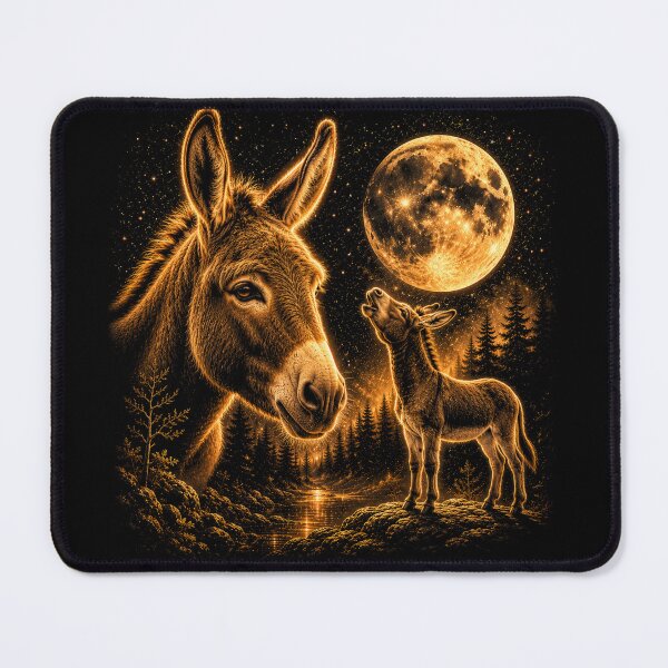 Item preview, Donkey Howling To The Moon Vintage 90s Graphic designed and sold by will freed18.