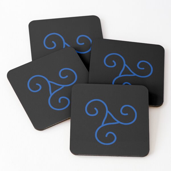 Item preview, Blue Triskelion designed and sold by Provinces de France.