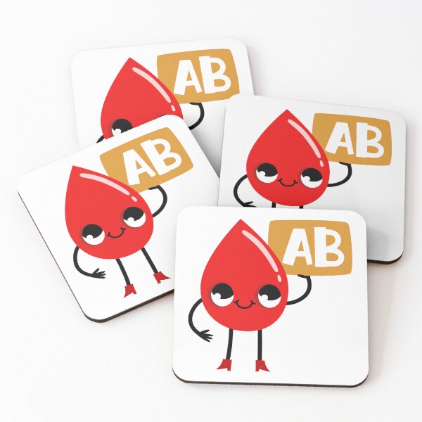 Item preview, Cute AB Blood Group Mascot designed and sold by the-myro.
