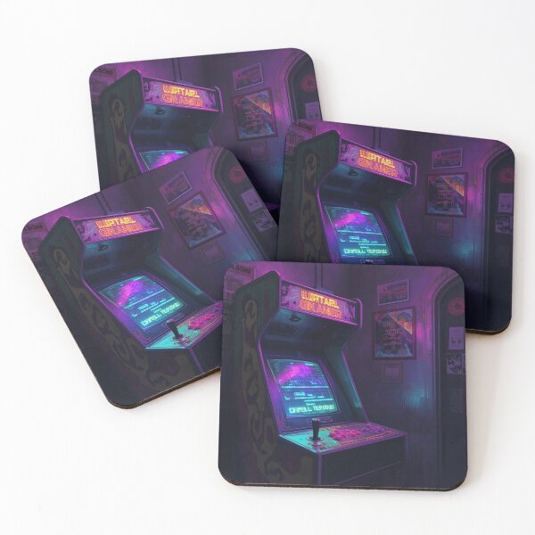 Item preview, Retro Arcade Machine Gaming Pop Art Design designed and sold by Pink-Blossoms.