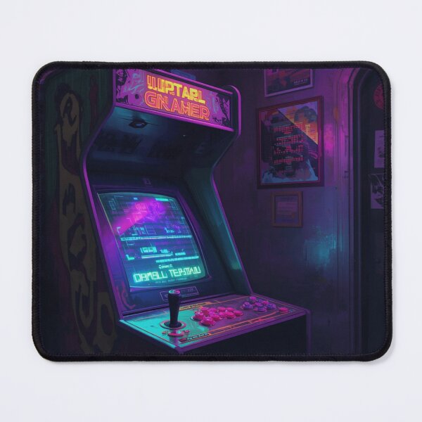 Item preview, Retro Arcade Machine Gaming Pop Art Design designed and sold by Pink-Blossoms.