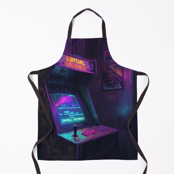 Item preview, Retro Arcade Machine Gaming Pop Art Design designed and sold by Pink-Blossoms.