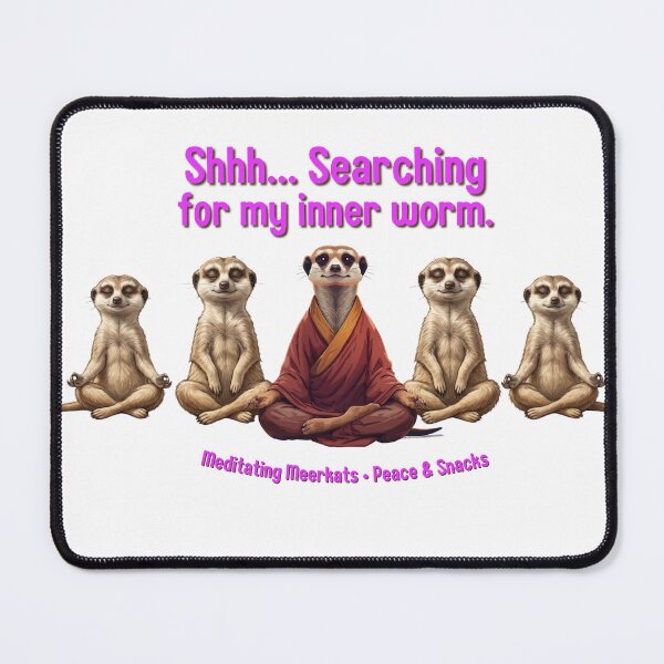 Item preview, Meditating meerkats designed and sold by Rightstudio1.