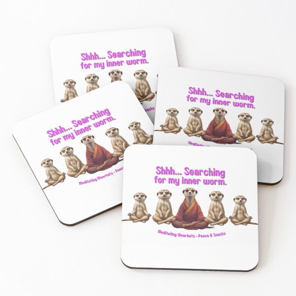 Item preview, Meditating meerkats designed and sold by Rightstudio1.