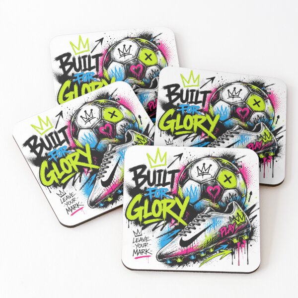 Item preview, Neon Color Splash Soccer Glory Graphic designed and sold by HoraceDesi.