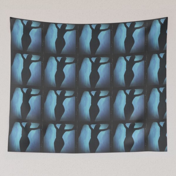 Item preview, Young lady nude silhouette medium format analog erotic mixed media designed and sold by edwardolive.