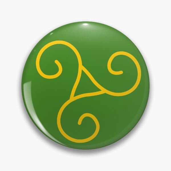 Item preview, Gold triskelion designed and sold by Provinces de France.