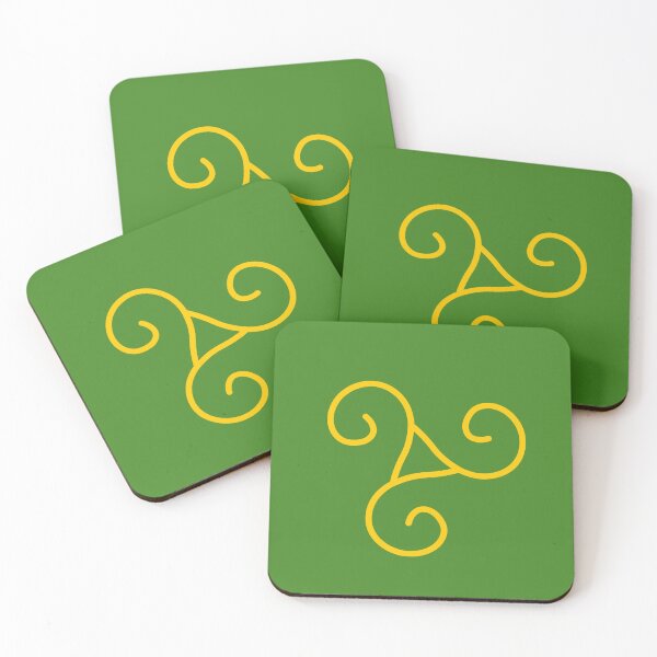 Item preview, Gold triskelion designed and sold by Provinces de France.