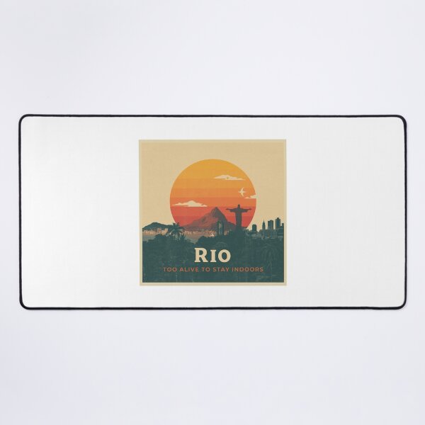 Item preview, RIO DE JANEIRO: Too Alive to Stay Indoors. [Flavor 3] designed and sold by Mildly Thriving Co..