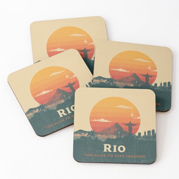 Item preview, RIO DE JANEIRO: Too Alive to Stay Indoors. [Flavor 3] designed and sold by Mildly Thriving Co..