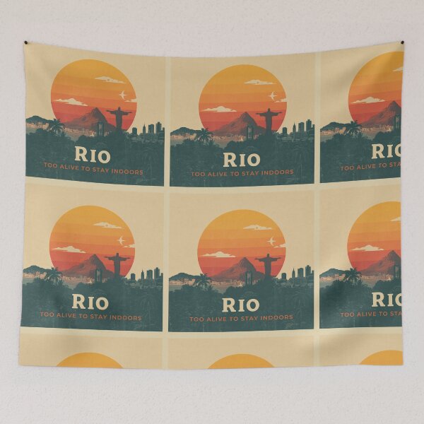 Item preview, RIO DE JANEIRO: Too Alive to Stay Indoors. [Flavor 3] designed and sold by Mildly Thriving Co..