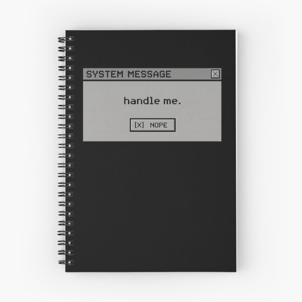Item preview, Sassy Retro System Message Nope Pop-up designed and sold by Coon & Momo.