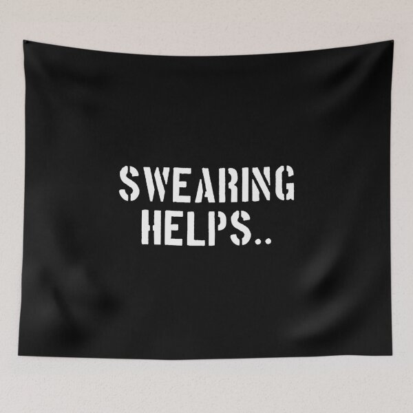 Item preview, Swearing Helps designed and sold by keviacevarya.