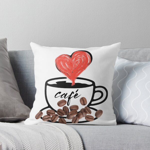Item preview, Coffee Cup with Red Heart Sparkle designed and sold by Coffee & Designs.