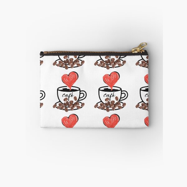 Item preview, Coffee Cup with Red Heart Sparkle designed and sold by Lorens Designs.