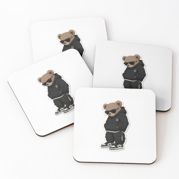 Item preview, cool bear black and white urban streetwear style designed and sold by thecapy.