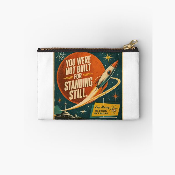 Item preview, Copy of Wall Art - Postcard - Retro Rocket to the Future designed and sold by ForeverPrintsOK.
