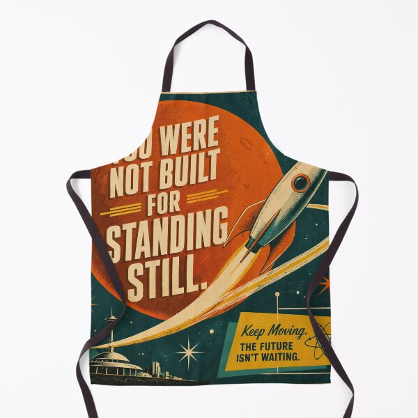 Item preview, Copy of Wall Art - Postcard - Retro Rocket to the Future designed and sold by ForeverPrintsOK.