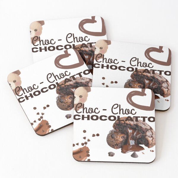 Item preview, Choc-Choc Chocolatto Cute Dessert Shirt | Funny Chocolate Lover Tee | Sweet Aesthetic Food Design designed and sold by ravenRM.