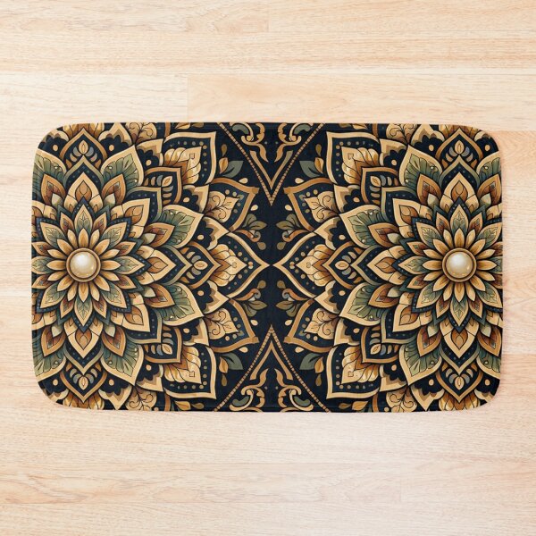 Item preview, Modern Batik Pattern Mandala designed and sold by SoftSproutstu.