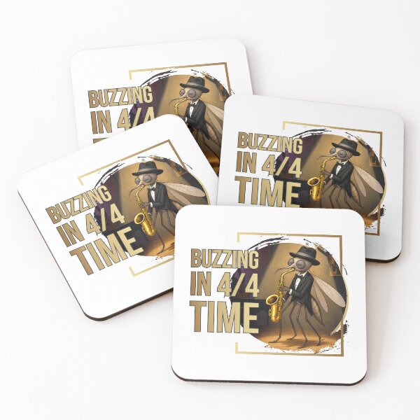 Item preview, Mosquito Jazz Night - buzzing in 4/4 time designed and sold by GraphicComet.