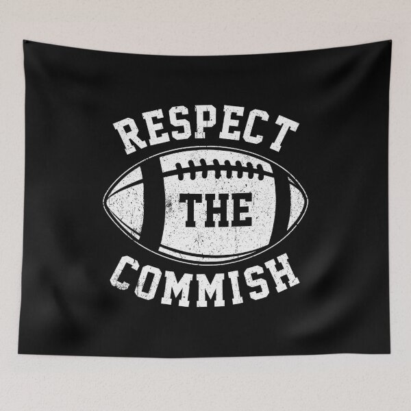 Item preview, Respect The Commish - Fantasy Football Commissioner Gift designed and sold by diannitagemvi.