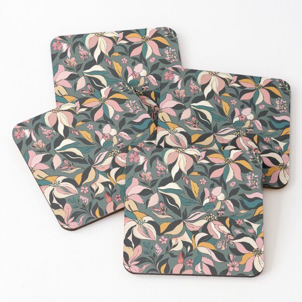 Item preview, Earth-Tone Sage Green Botanical Garden Pattern designed and sold by MonNoir.