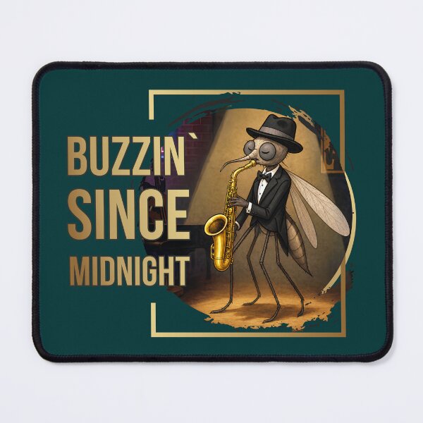 Item preview, Mosquito Jazz Night - buzzin` since midnight designed and sold by GraphicComet.