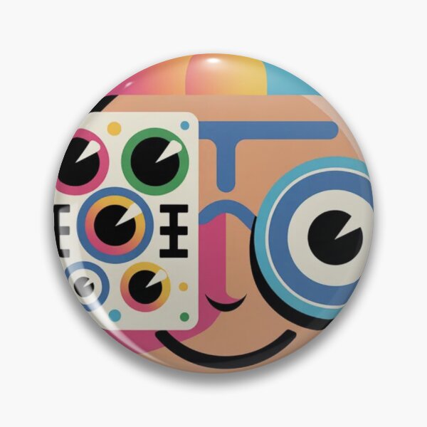 Item preview,  Cartoon Abstract Cute Ophthalmology Man ,brafdesign  designed and sold by Brafdesign.