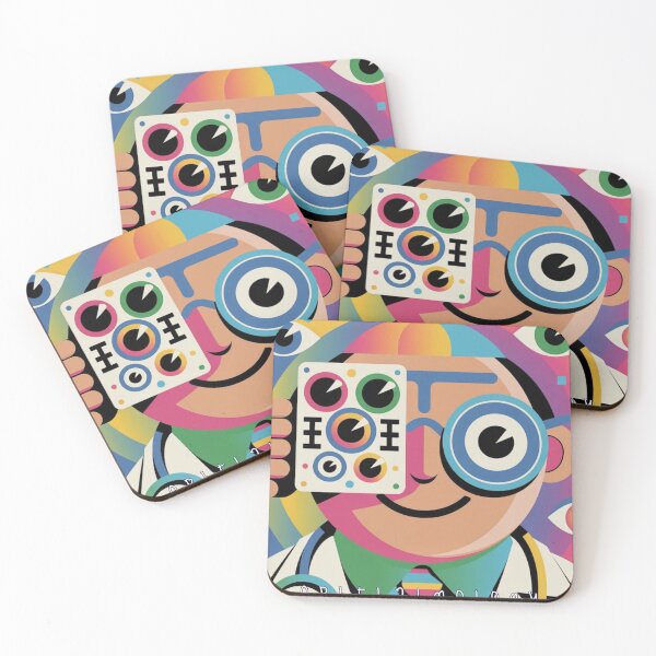 Item preview,  Cartoon Abstract Cute Ophthalmology Man ,brafdesign  designed and sold by Brafdesign.