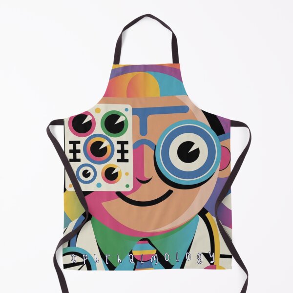 Item preview,  Cartoon Abstract Cute Ophthalmology Man ,brafdesign  designed and sold by Brafdesign.