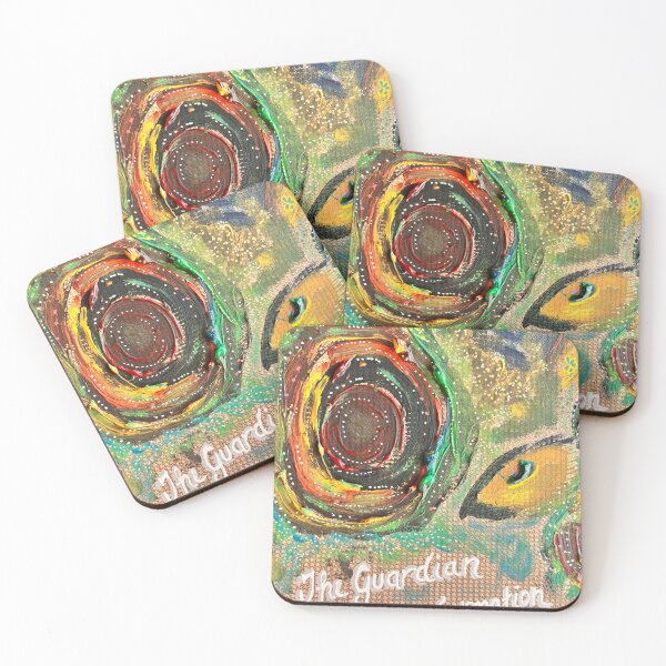Item preview, The Guardian of Transformation — Mystical Art Print designed and sold by thegindielady.