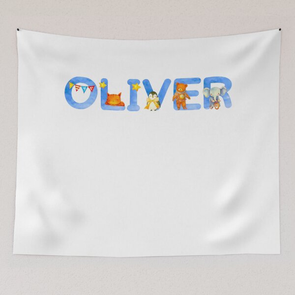 Item preview, DREAMLITNAMES COLLECTION – ✨ OLIVER ✨ – Cute Storybook Dream Animals designed and sold by WheelieGdArt.