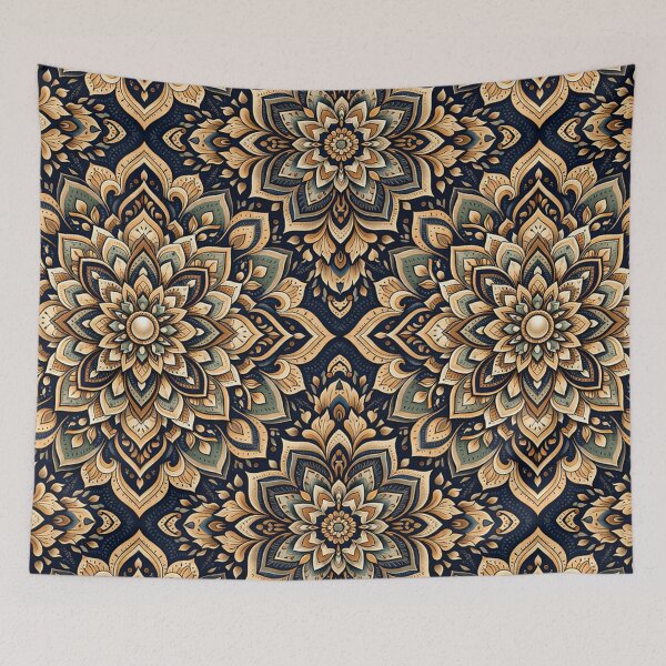 Item preview, Modern Batik Pattern Mandala designed and sold by SoftSproutstu.