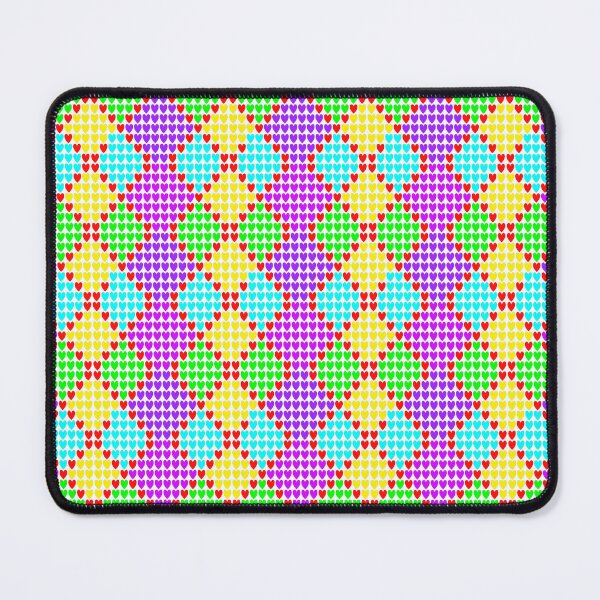 Item preview, Rainbow Heart Mosaic Pattern designed and sold by Digitara8595.
