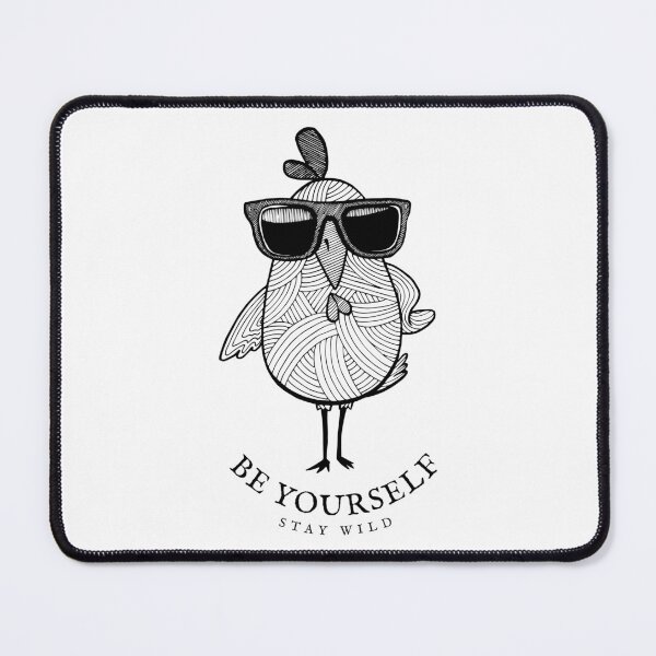 Item preview, A bird wearing glasses, illustration designed and sold by onshymoon.