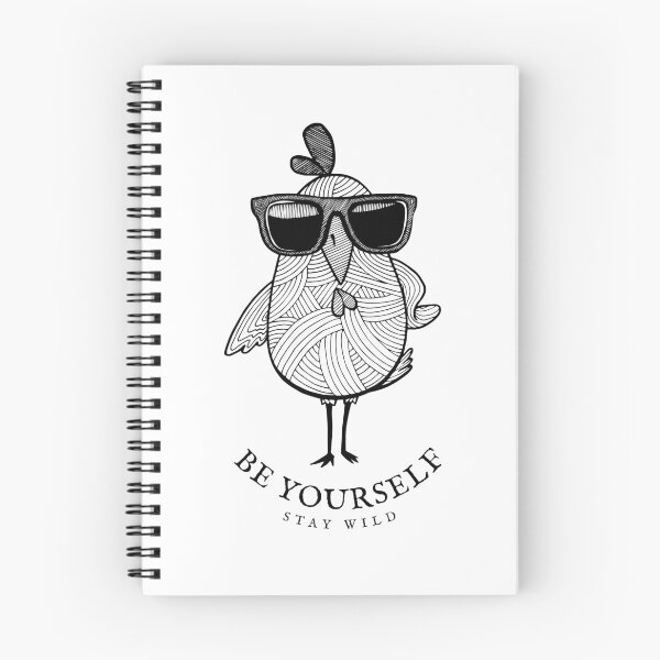 Item preview, A bird wearing glasses, illustration designed and sold by onshymoon.
