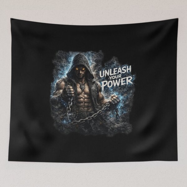 Item preview, Unleash Your Power – Alpha Warrior Energy Design designed and sold by MarketWolf.