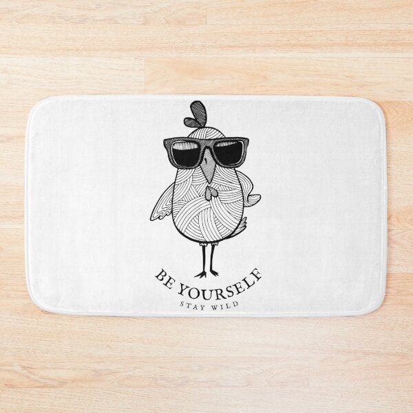 Item preview, A bird wearing glasses, illustration designed and sold by onshymoon.