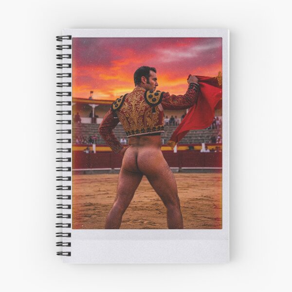 Item preview, Naked Matador Holding Red Cape designed and sold by ZhivanCrimson.