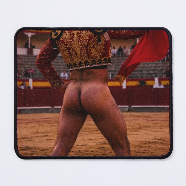 Item preview, Naked Matador Holding Red Cape designed and sold by ZhivanCrimson.